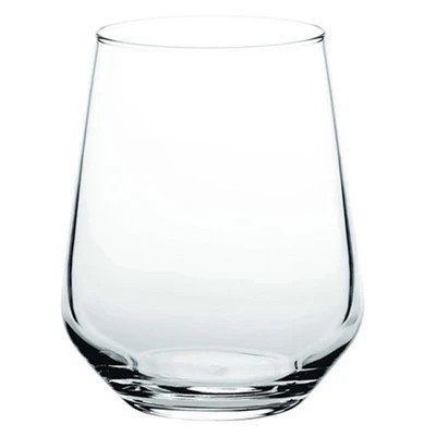 Vandglas, Allegra 41536, lavet af glas, 425 ml, sæt med 6 stk.