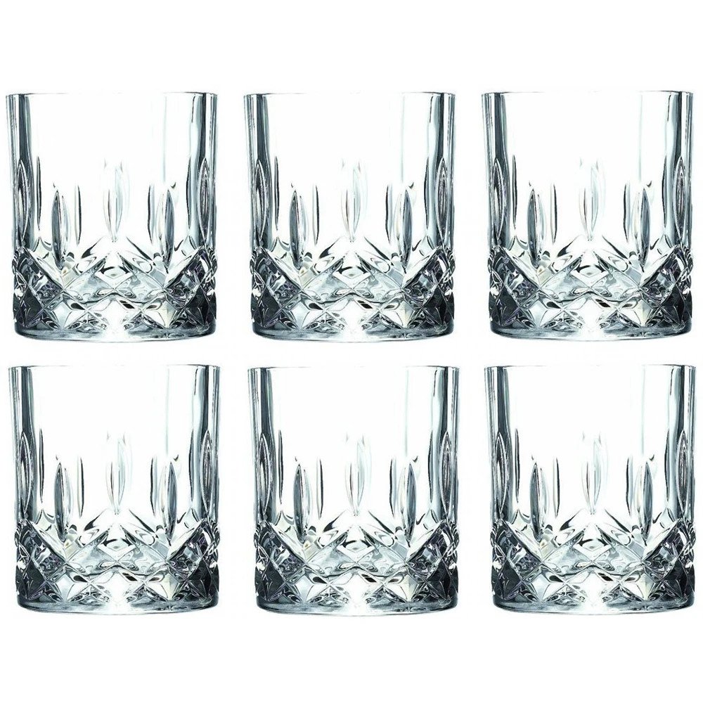 Whiskyglas, Opera, lavet af krystal, 210 ml, sæt med 6 stk