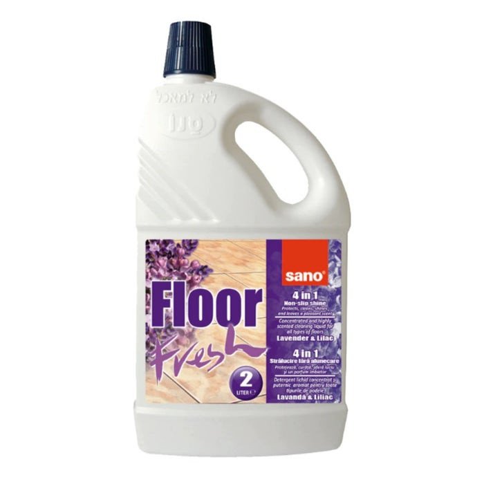 Gulv- og fliserengøring Sano Floor Fresh Lilla, 2 liter